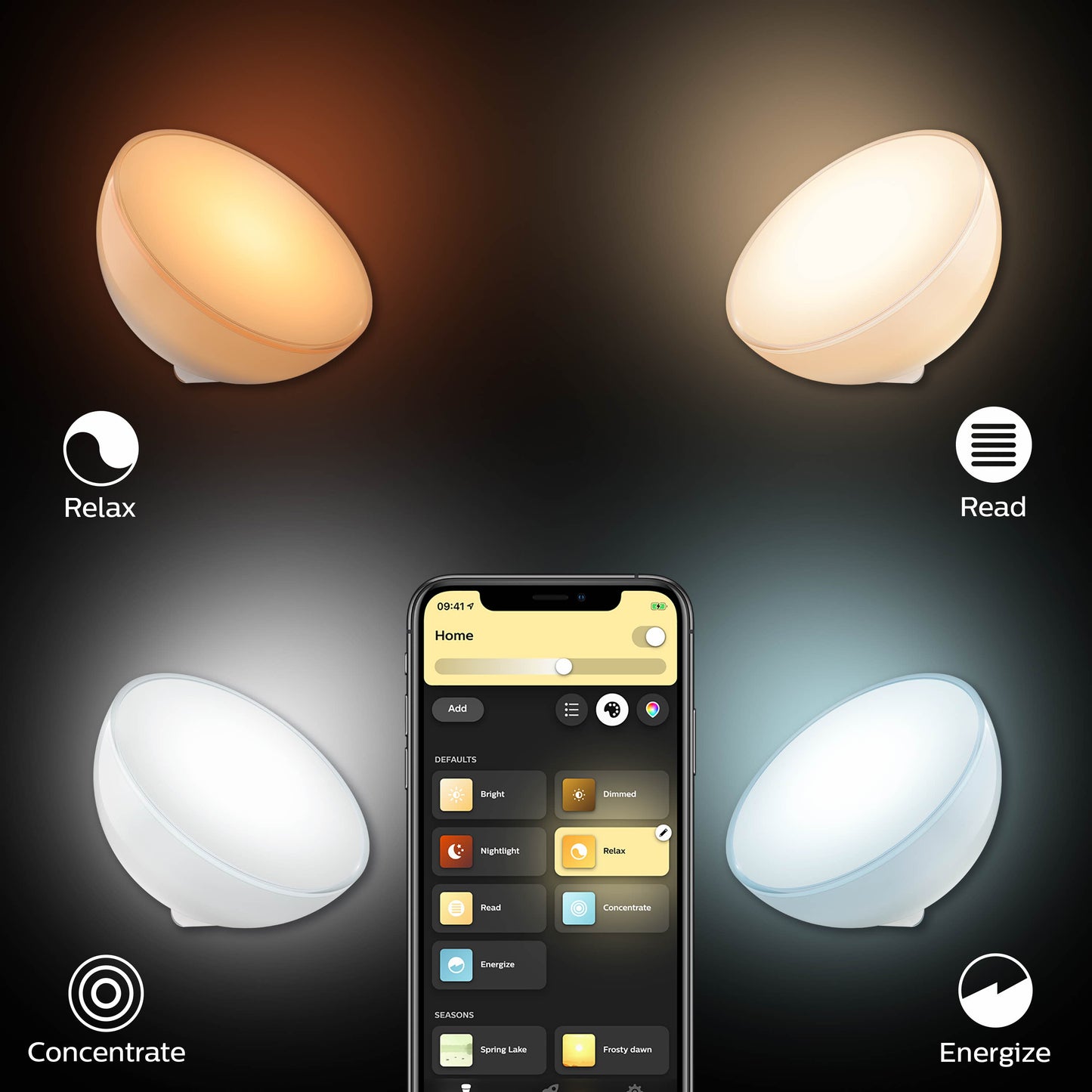 Philips Hue Hue Go Bordlampe m. Bluetooth