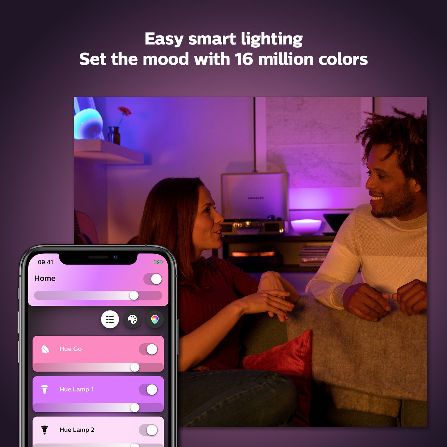 Philips Hue Hue Go Bordlampe m. Bluetooth