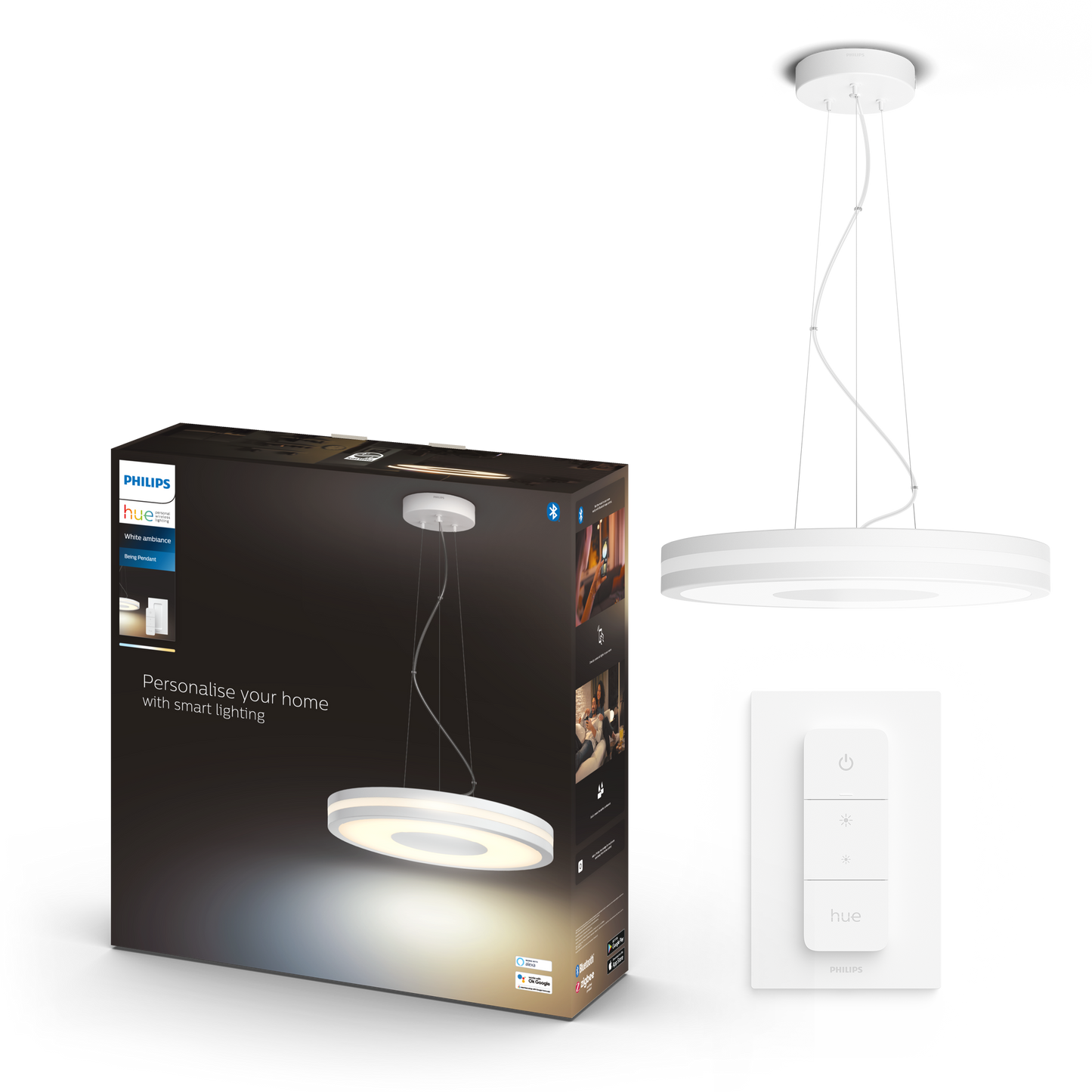 Philips Hue Being Hue pendant - white