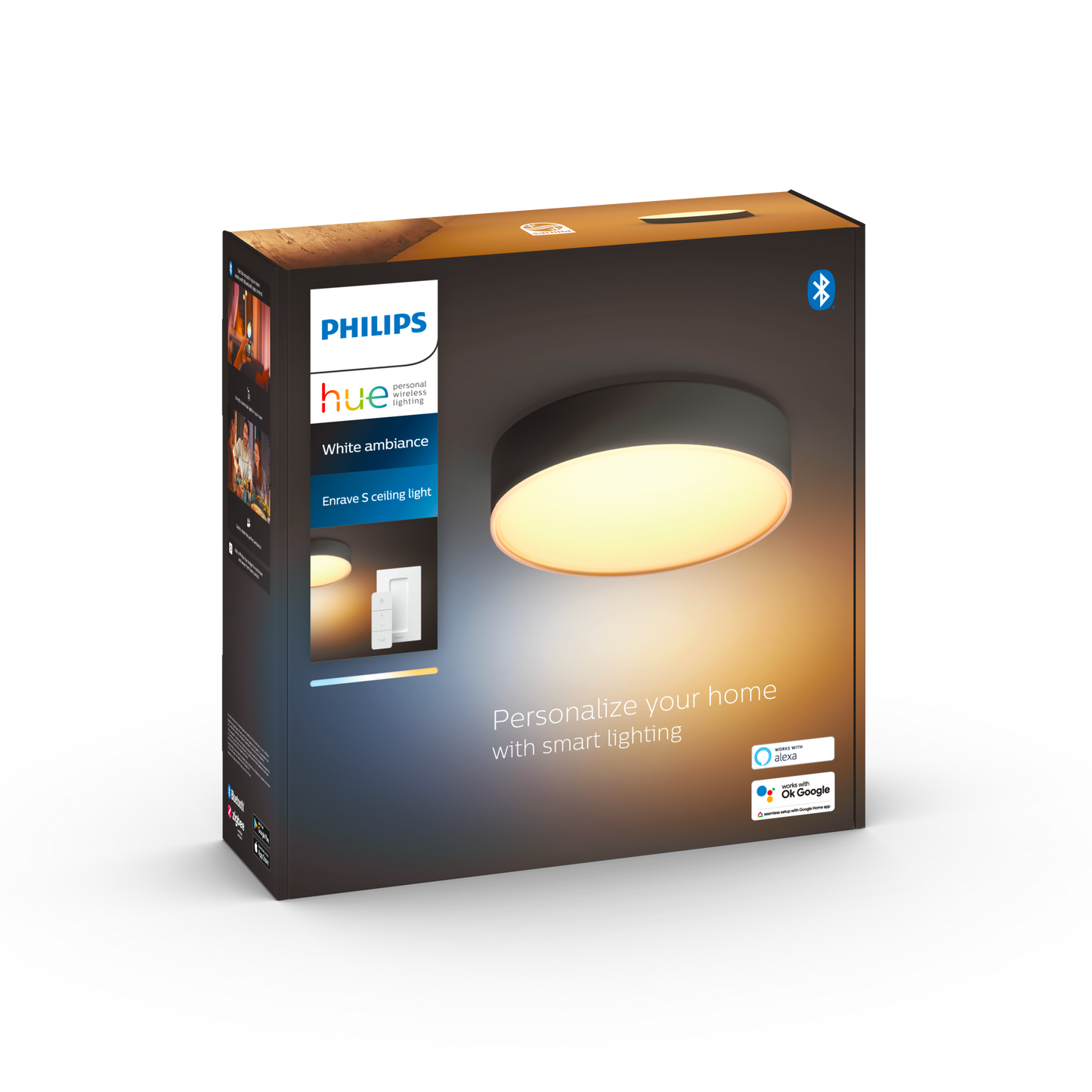 Philips Hue Enrave Small loftlampe - sort