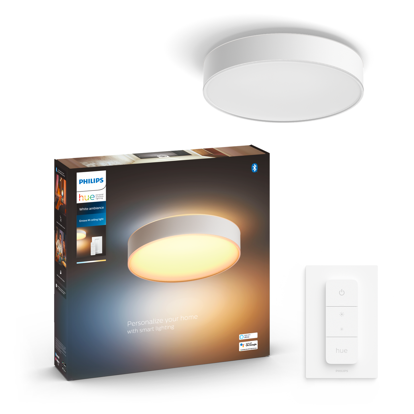 Philips Hue Enrave M loftlampe - Hvid