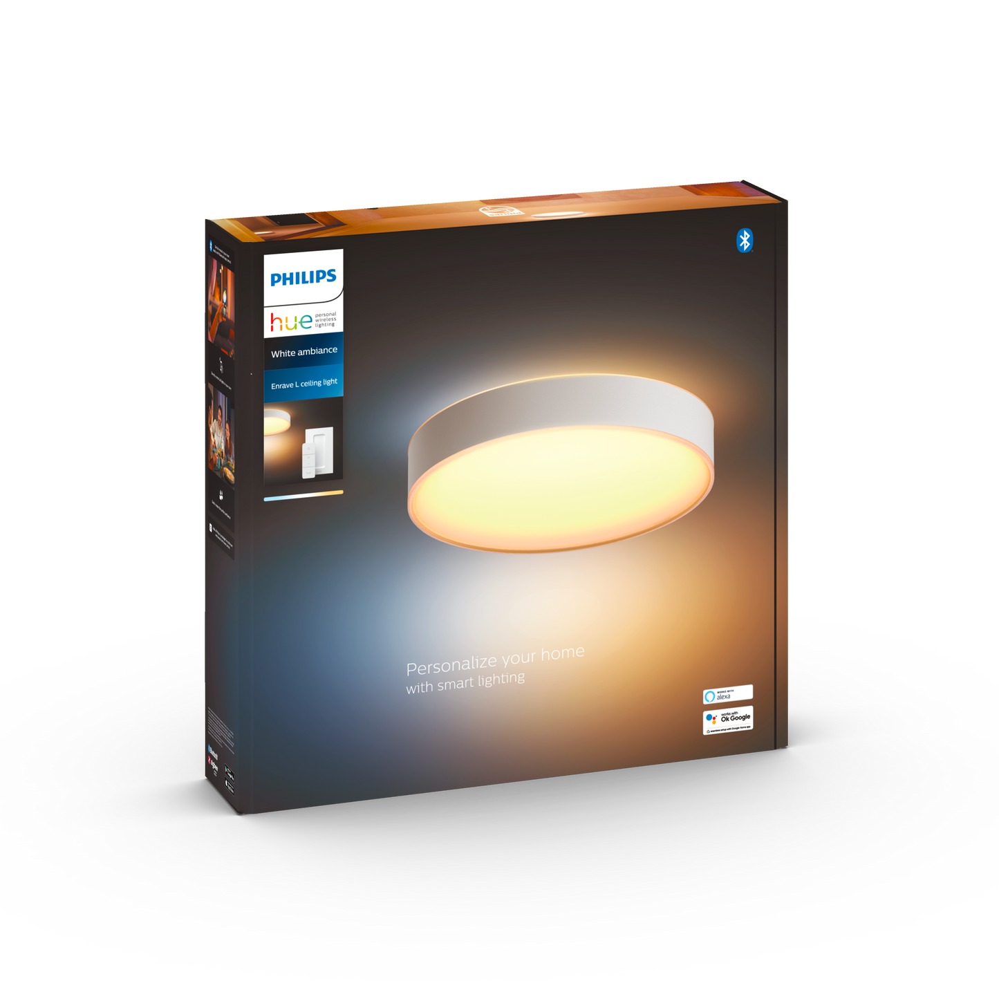 Philips Hue Enrave L ceiling lamp white
