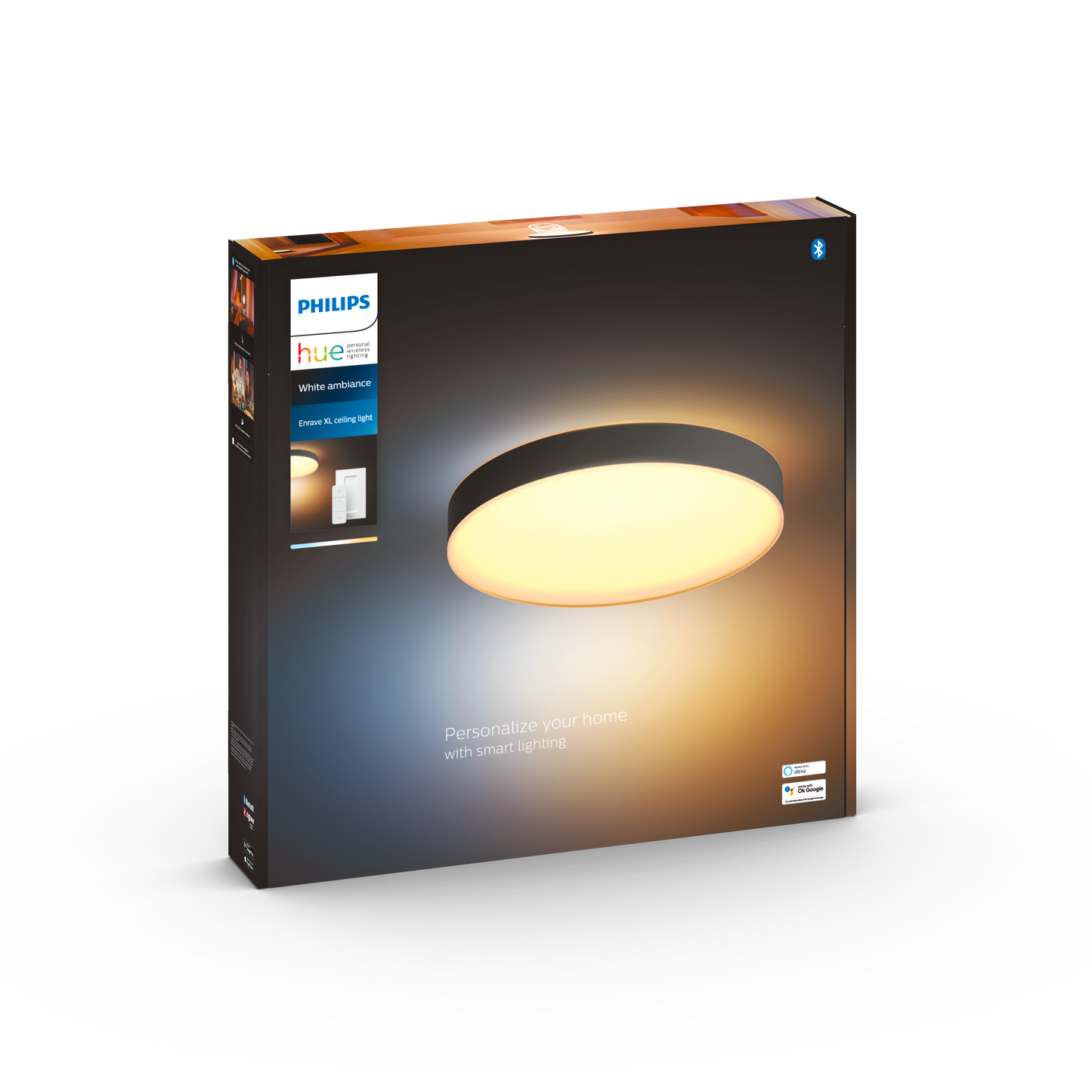 PHilips Hue sort loftlampe i kasse