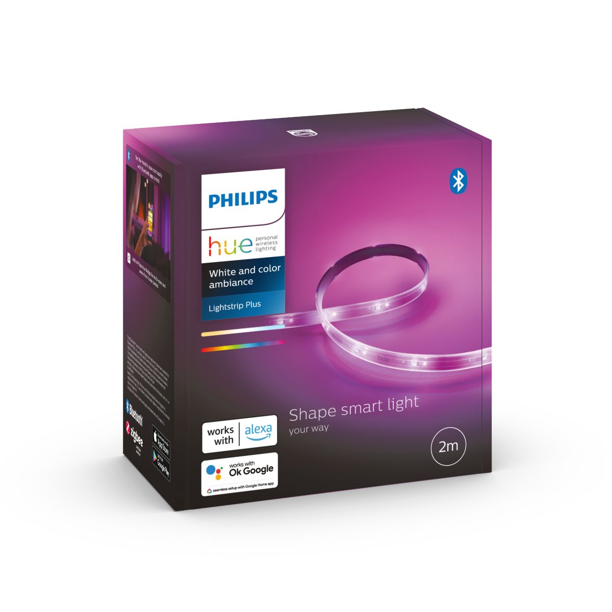 Philips Hue Hue Lightstrip V4 Startkit 2m