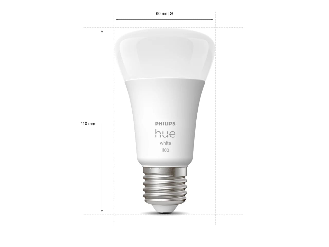 Philips HueW 9,5W A60 E27 EU