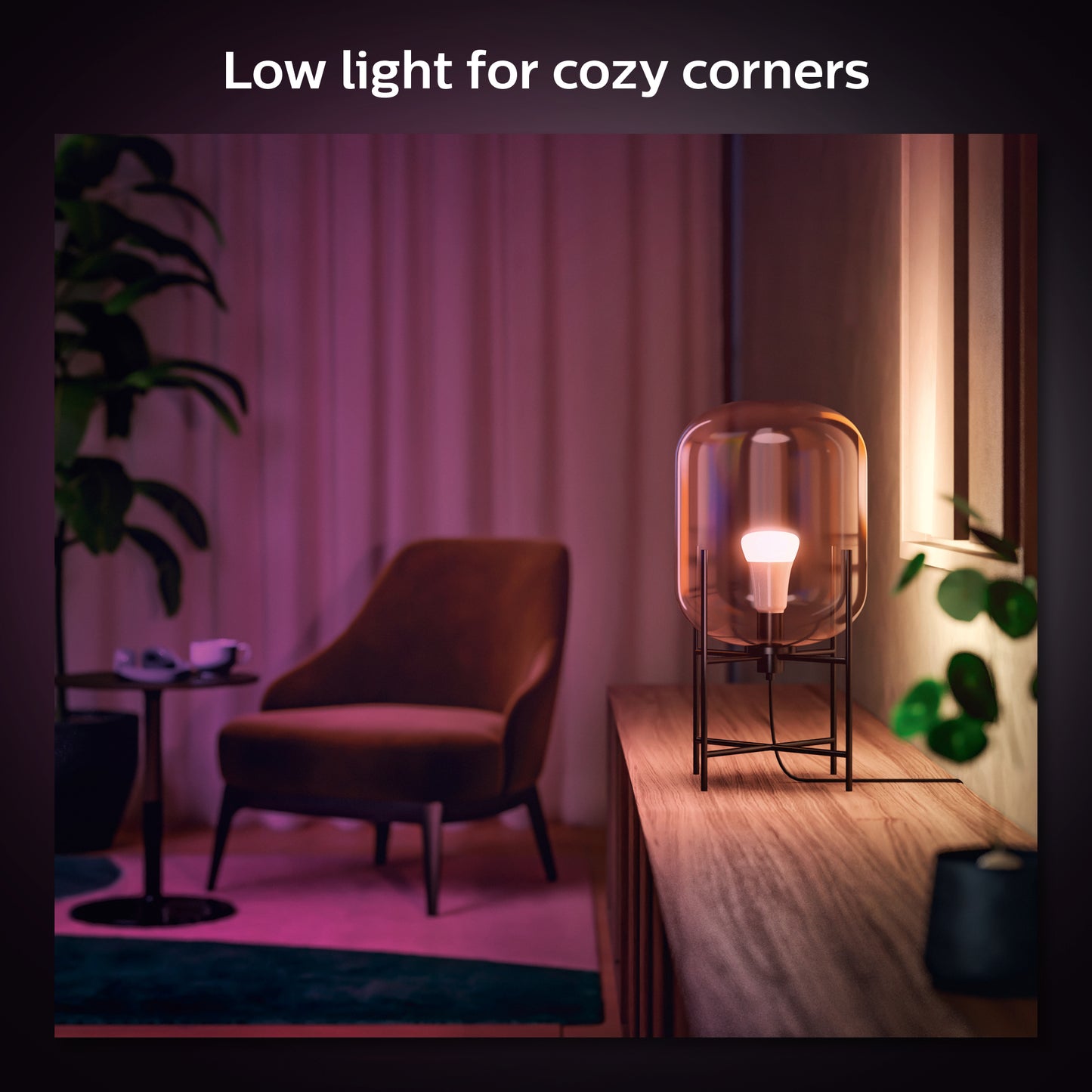 Philips Hue A60 E27 Color pærer 800 - 4-pak