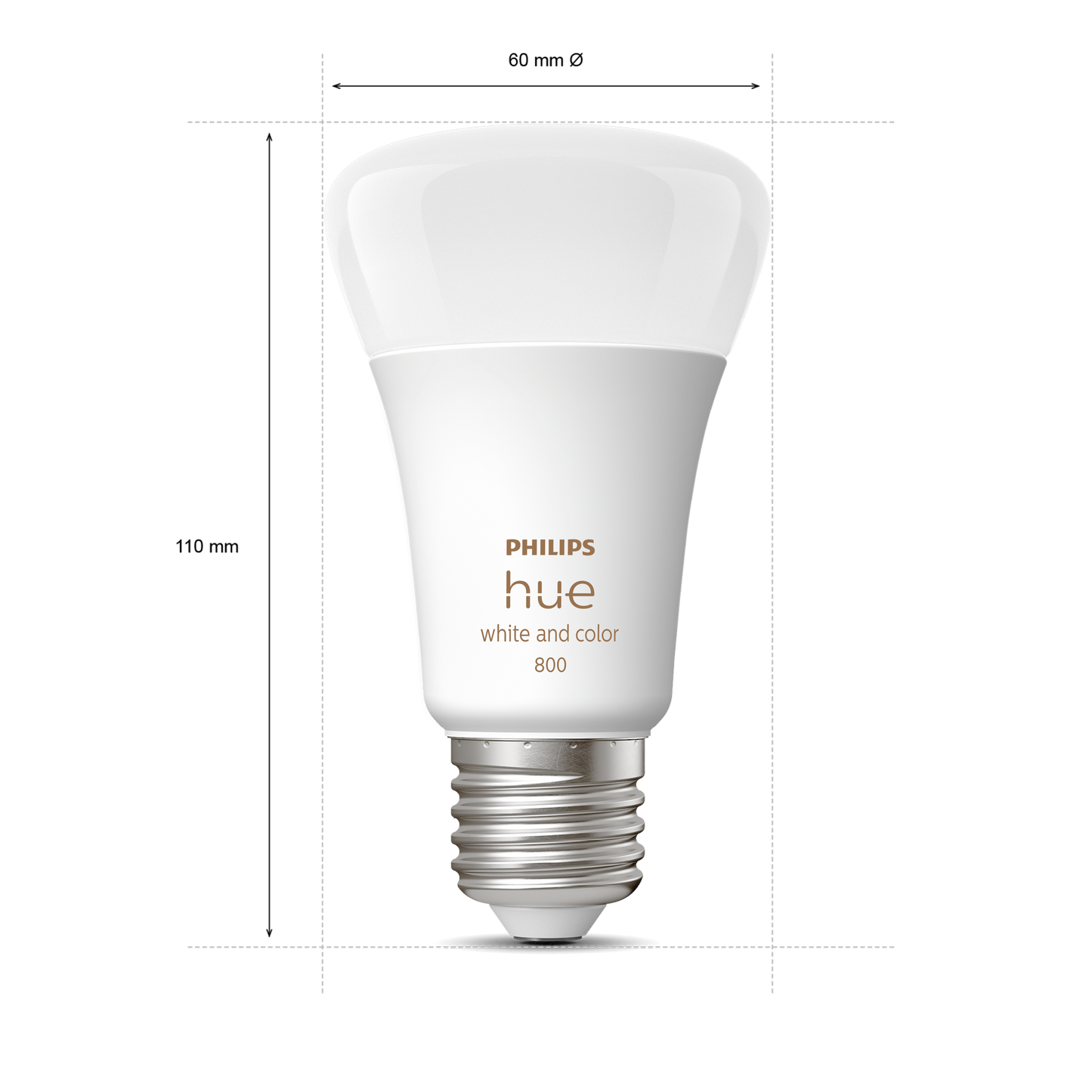 Philips Hue A60 E27 Color pærer 800 - 4-pak