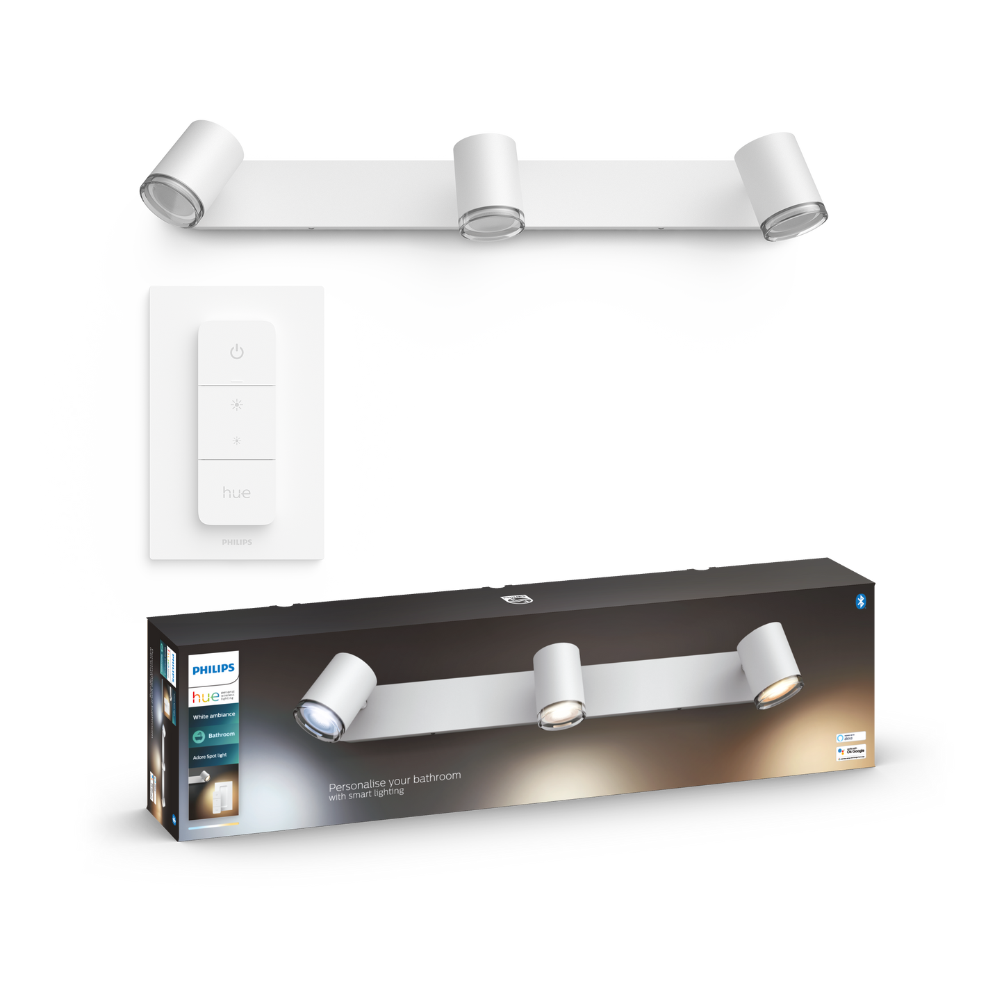 Philips Hue Adore Hue Taklampa 3-Spot