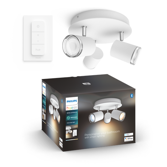 Philips Hue Adore Loftlampe Rund 3-Spot