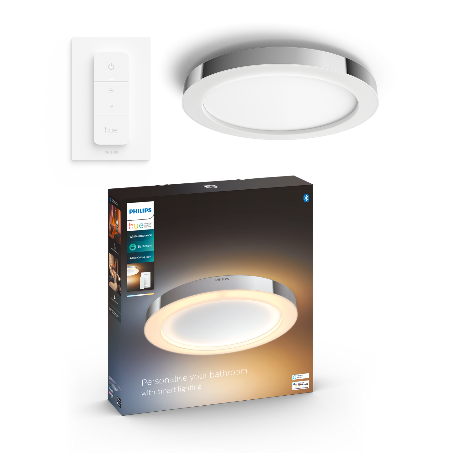Philips Hue Adore Loftlampe - Krom