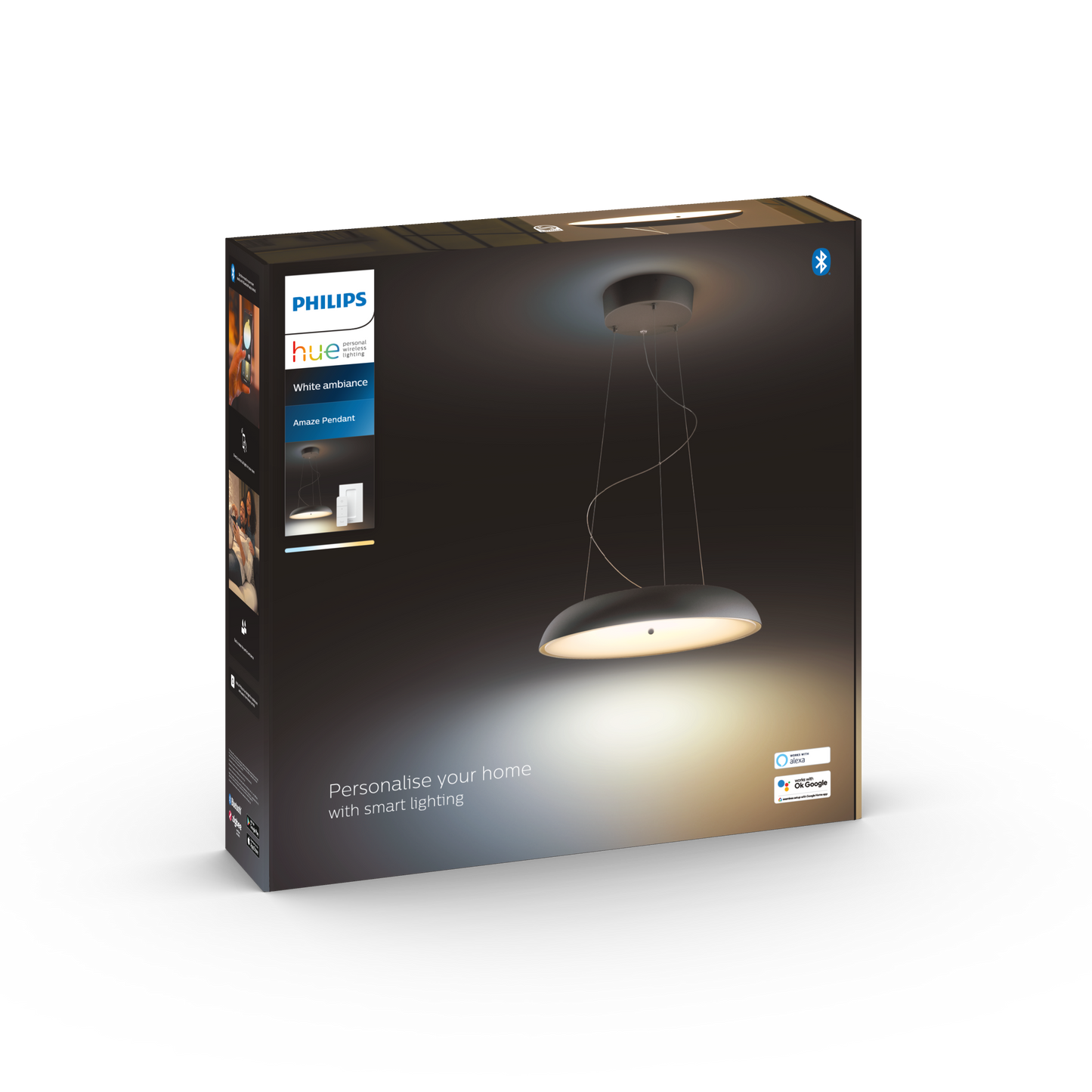 Philips Hue amaze pendel - sort