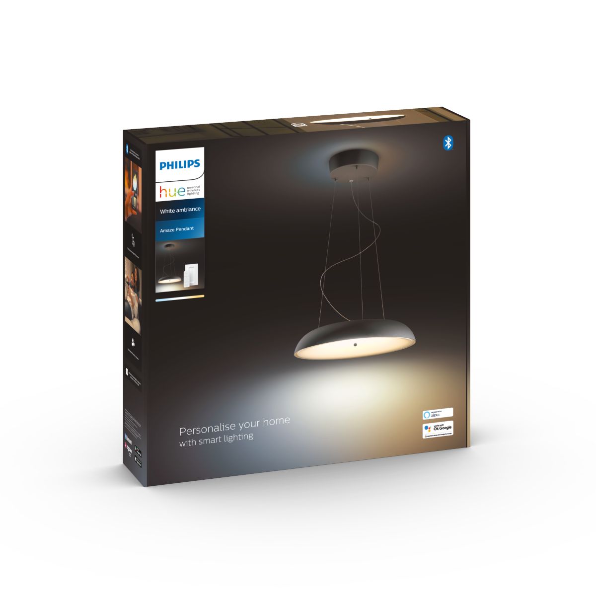 Philips Hue amaze pendel - sort