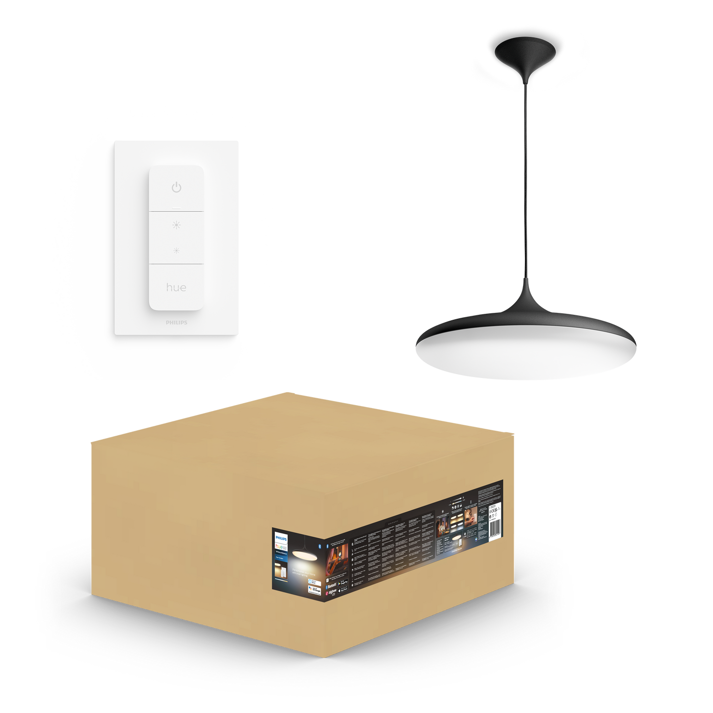 Cher Hue taklampa svart 1x33,5W 24V