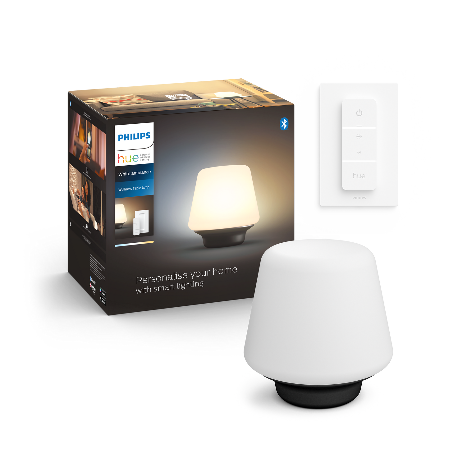 Philips Hue Wellness Hue Bordlampe - Sort