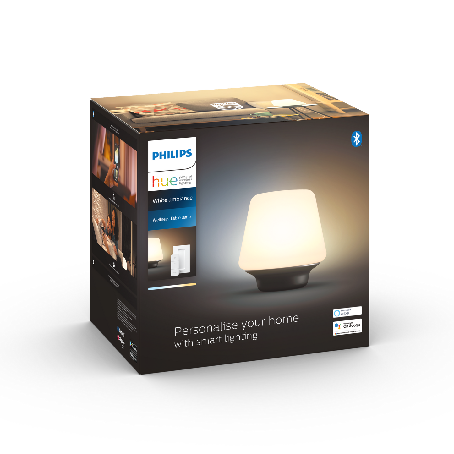 Philips Hue Wellness Hue Bordlampe - Sort