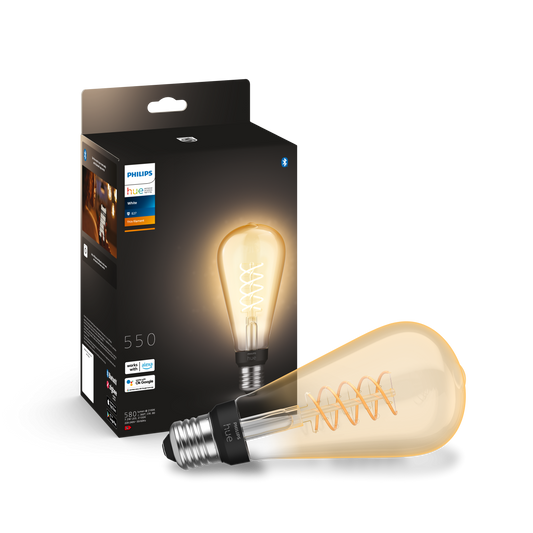 Philips HueW 7.2W Fil ST72 E27 EUR