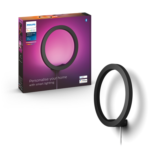 Philips Hue Sana Hue Væglampe - Sort