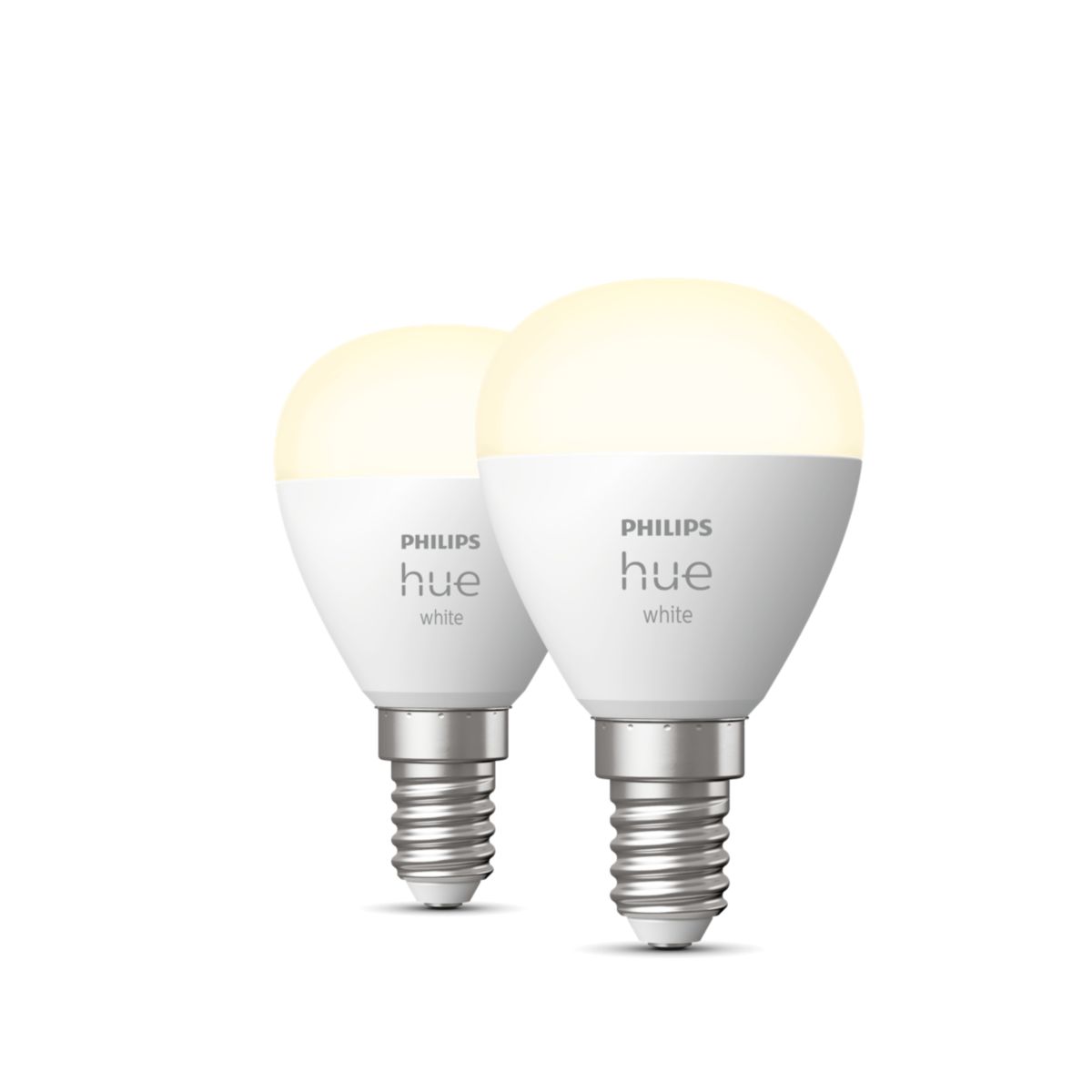 Philips Hue - Hue White E14 Kronepære 2-pak