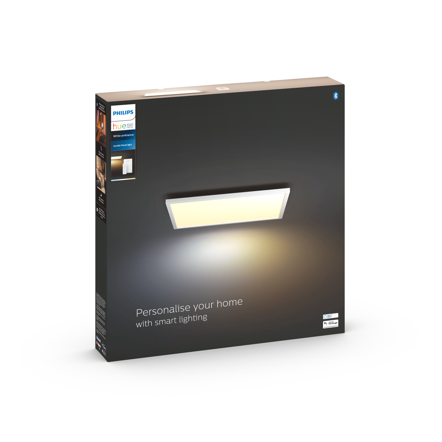 Philips Hue Aurelle Hue Taklampa Square Large 60*60