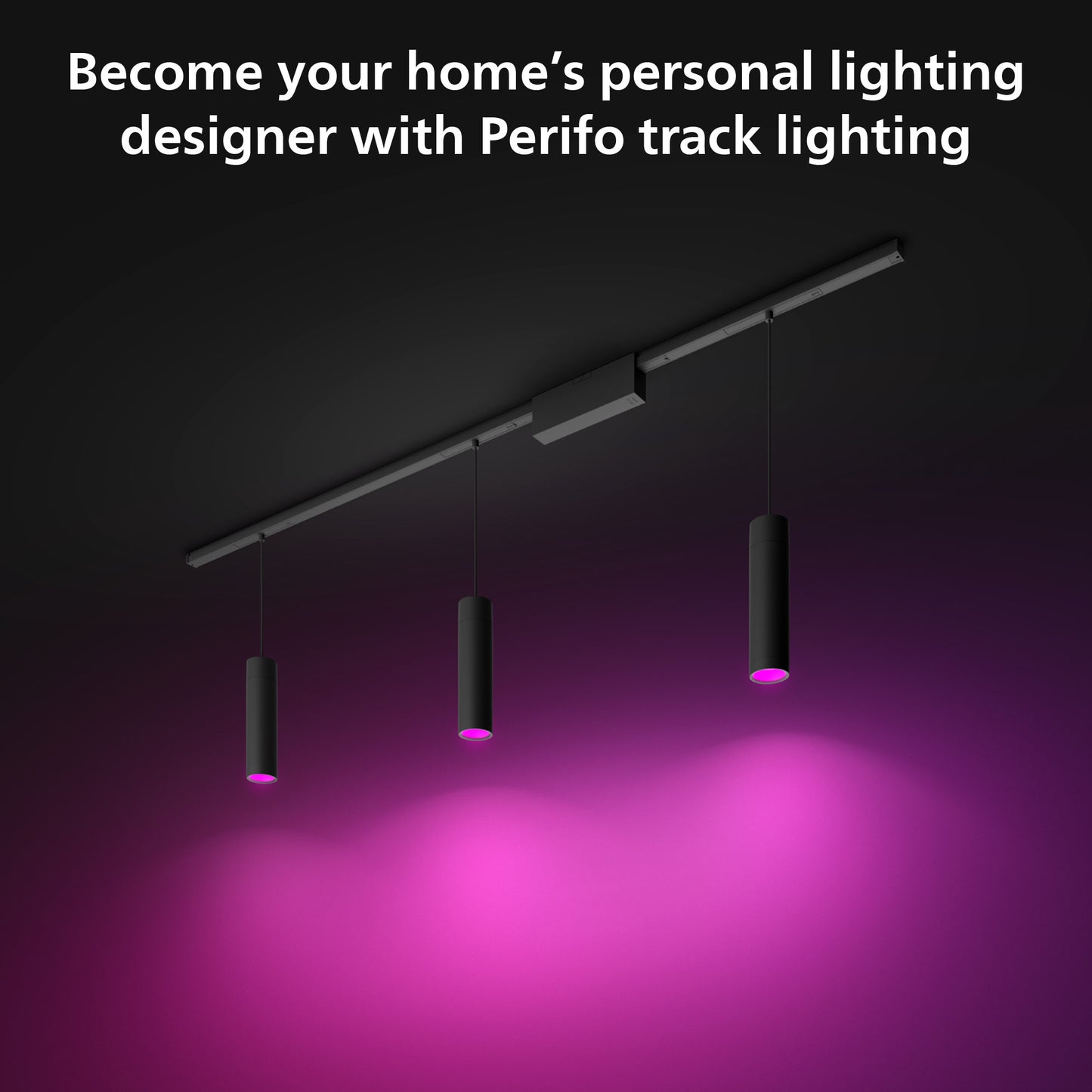 Philips Hue Perifo lysskinnesæt - 3 pendler