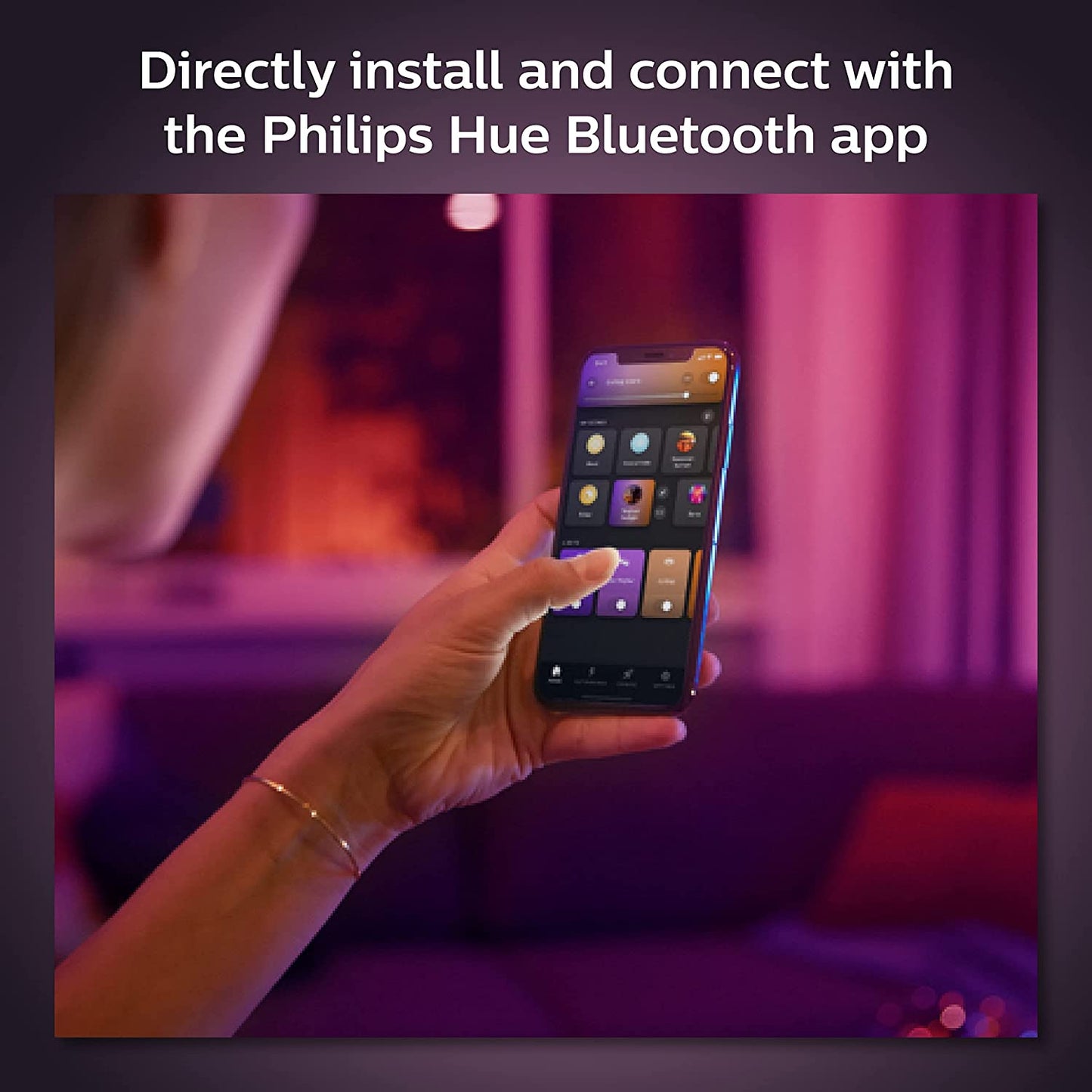 Philips Hue Perifo lysskinnesæt - 3 pendler