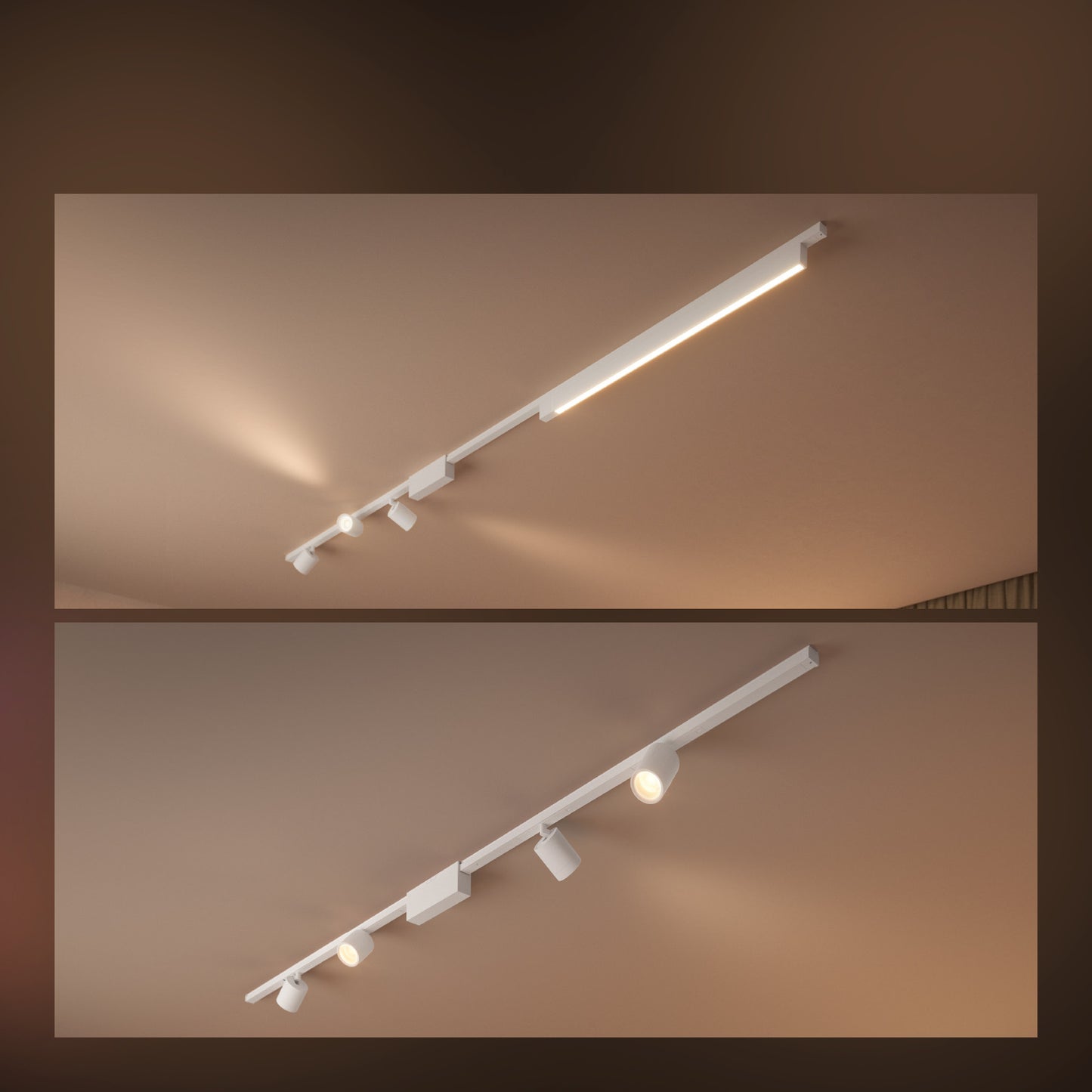 Philips Hue Perifo lysskinnesæt - 3 pendler