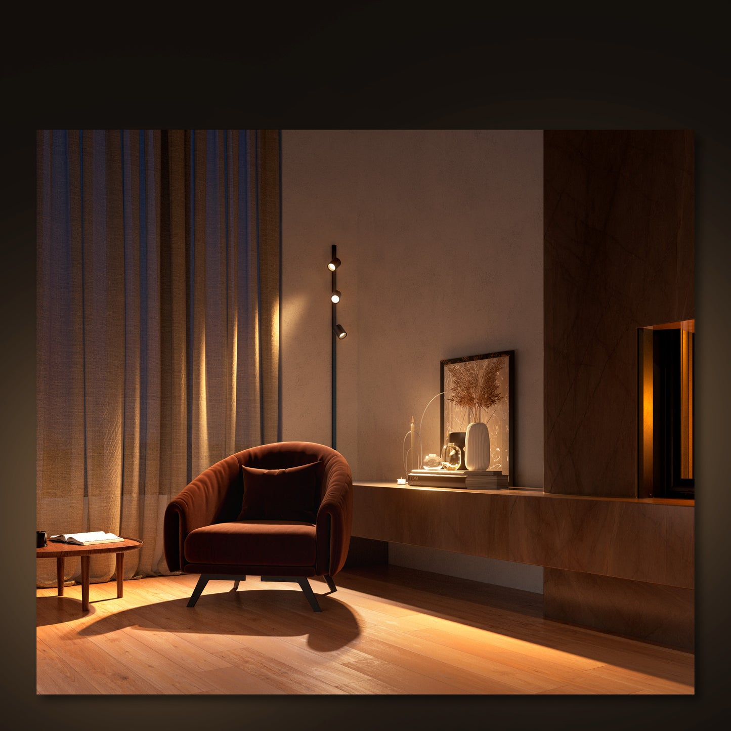 Philips Hue Perifo lysskinnesæt - 3 pendler