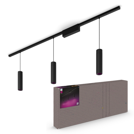 Philips Hue Perifo lysskinnesæt - 3 pendler