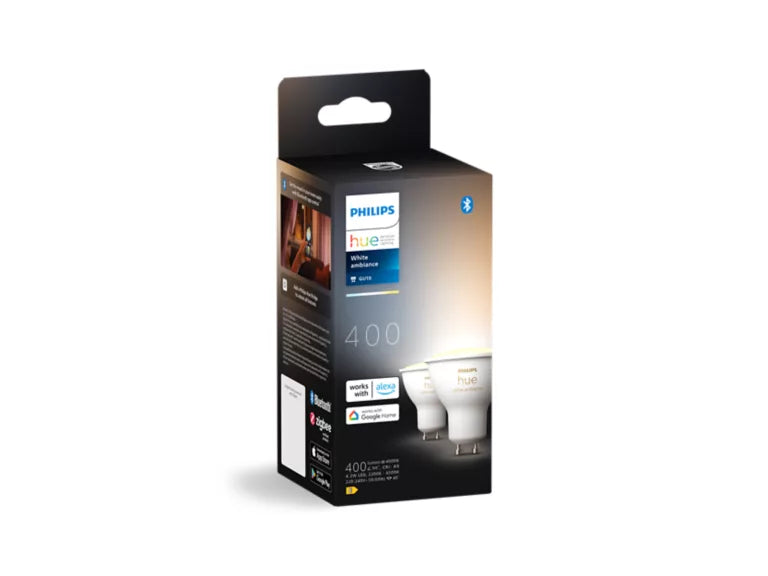 Philips HueWhiteAmbiance 4,2W GU10 2Pak