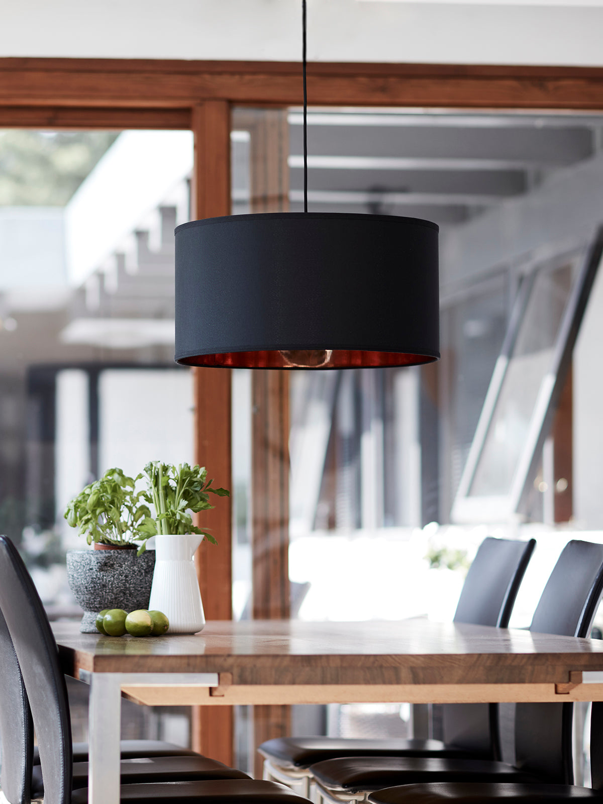 Nielsen lampa - Isabella taklampa - Svart/koppar