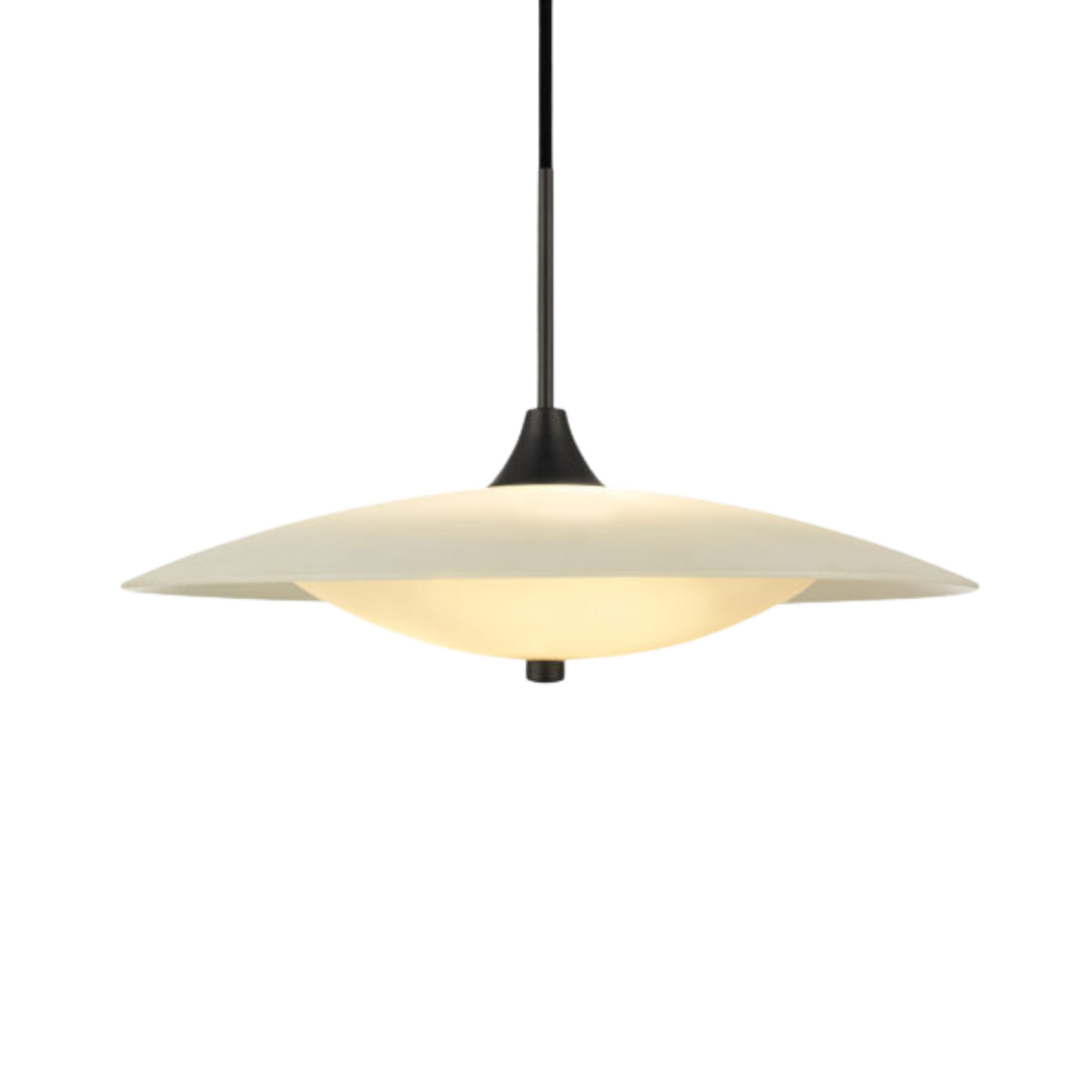 Halo Design - Baroni LED Pendel Ø46 Opal/Sort