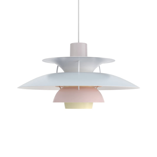 Louis Poulsen PH 5 pendel Pastels - Oyster blue rose