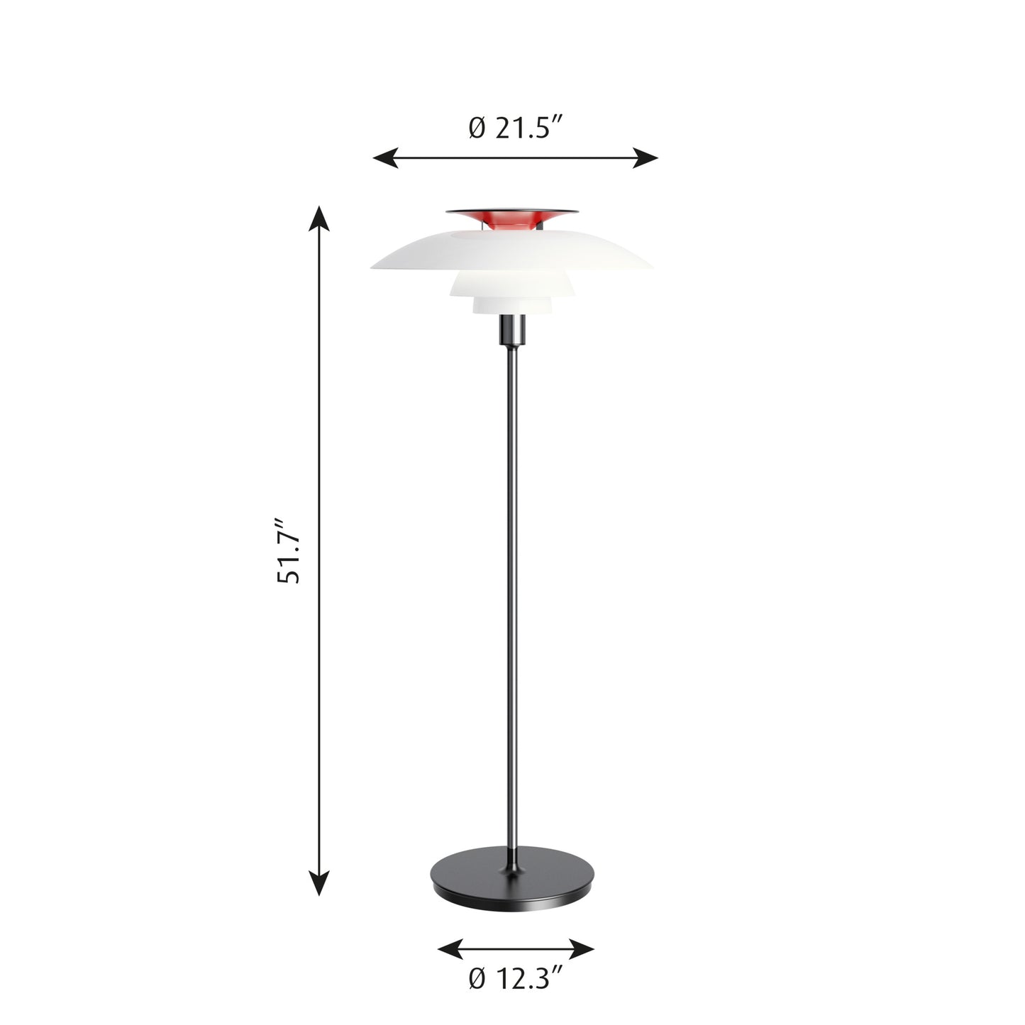 Louis Poulsen - PH 80 Golvlampa - Original