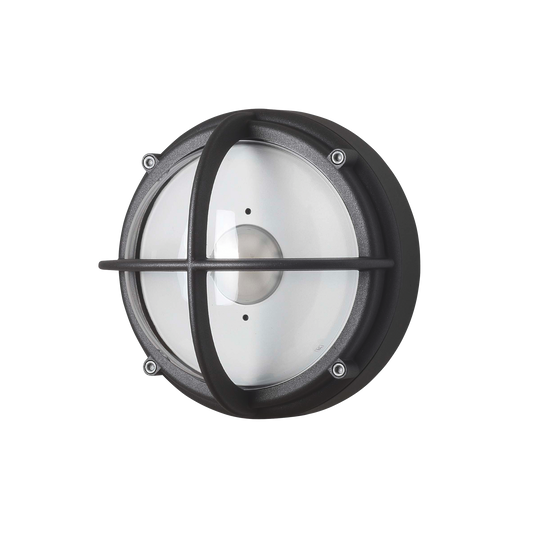 Louis Poulsen - Skot udendørs væglampe - Grafit/Klar/Åben