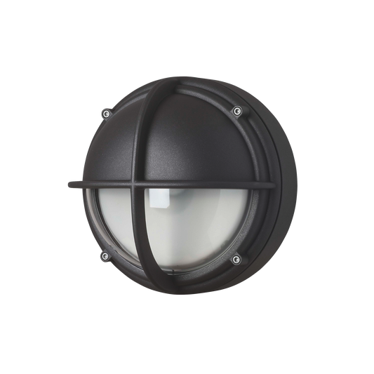 Louis Poulsen - Skot udendørs væglampe - Grafit/Klar/Halvåben