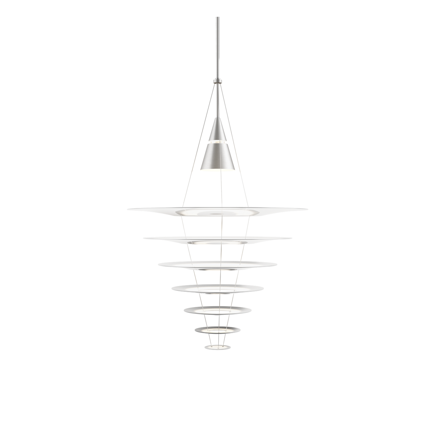 Louis Poulsen Enigma Pendel - Ø 825 Aluminium