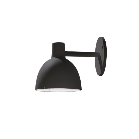 Louis Poulsen - Toldbod 155 Udendørs Væglampe - Sort