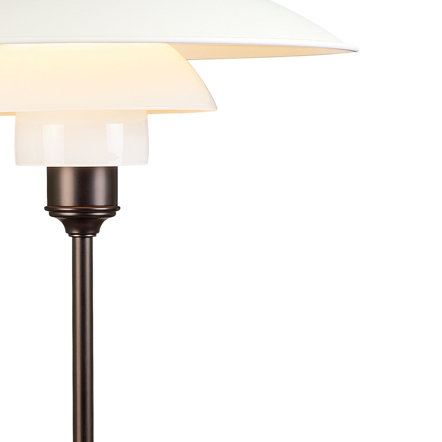 Louis Poulsen PH 3½-2½ Bordlampe - Hvid