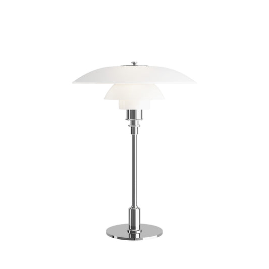 Louis Poulsen PH 3½-2½ Bordlampe - Højglansforkromet