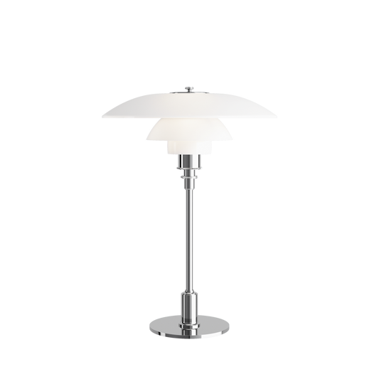 Louis Poulsen PH 3½-2½ Bordlampe - Højglansforkromet