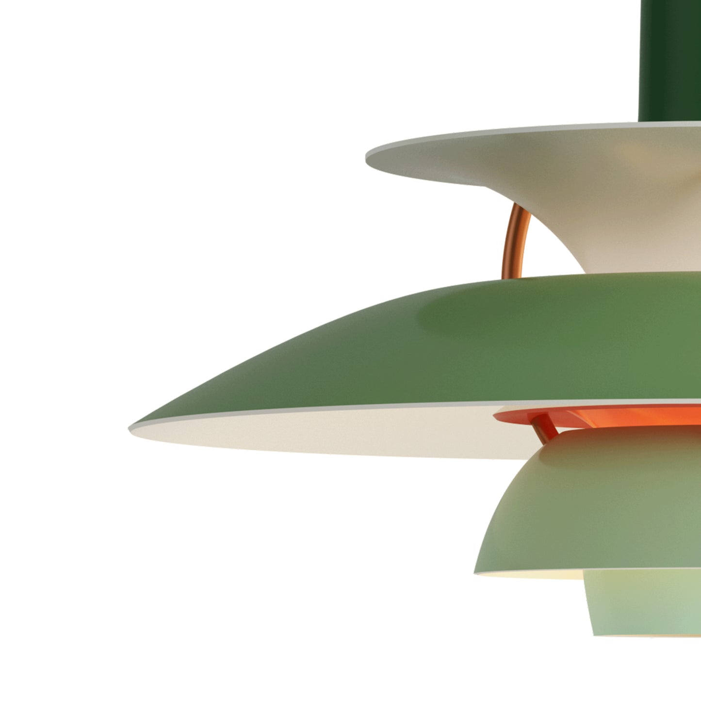 Louis Poulsen - PH 5 Mini Pendel - Shades of Green