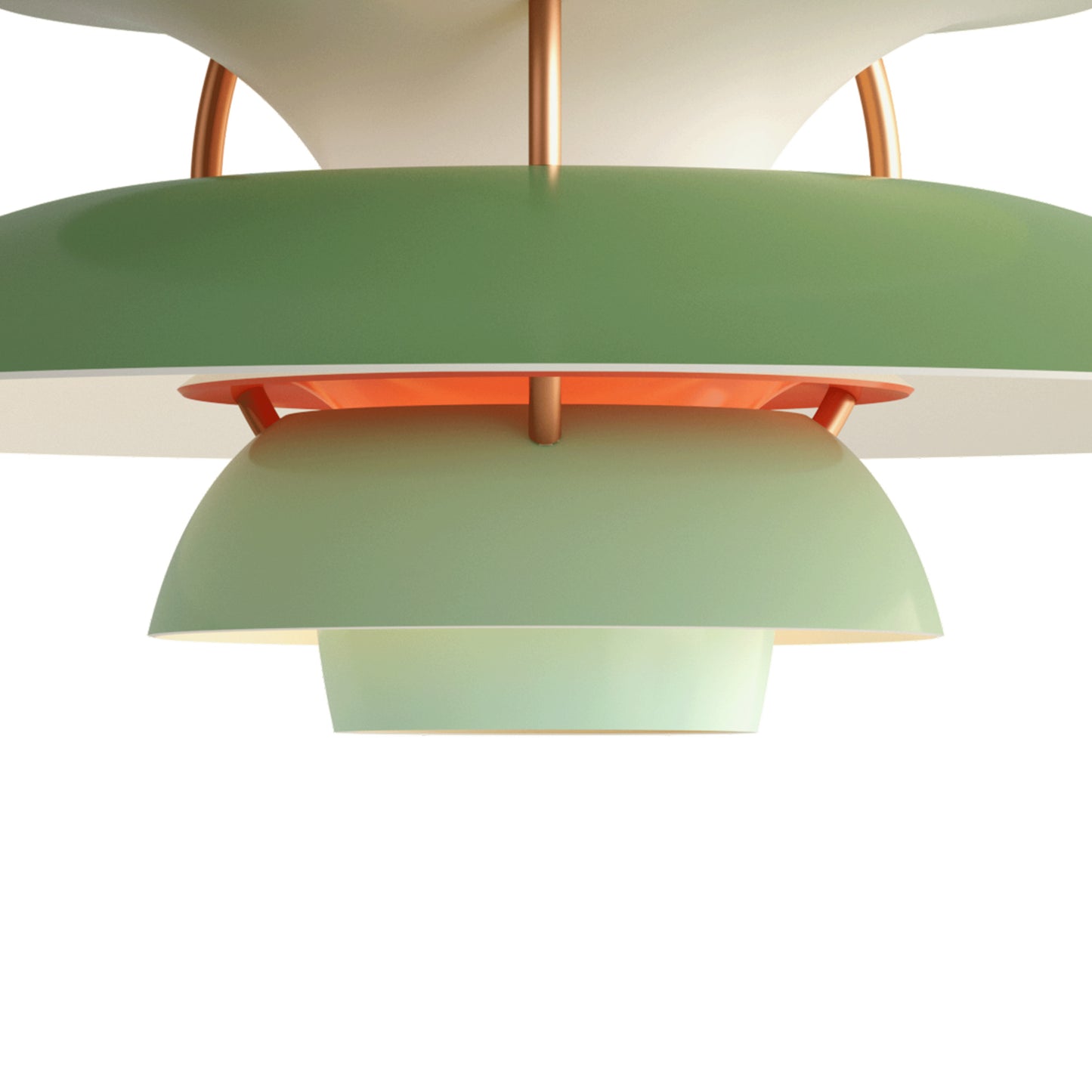 Louis Poulsen - PH 5 Mini Pendel - Shades of Green