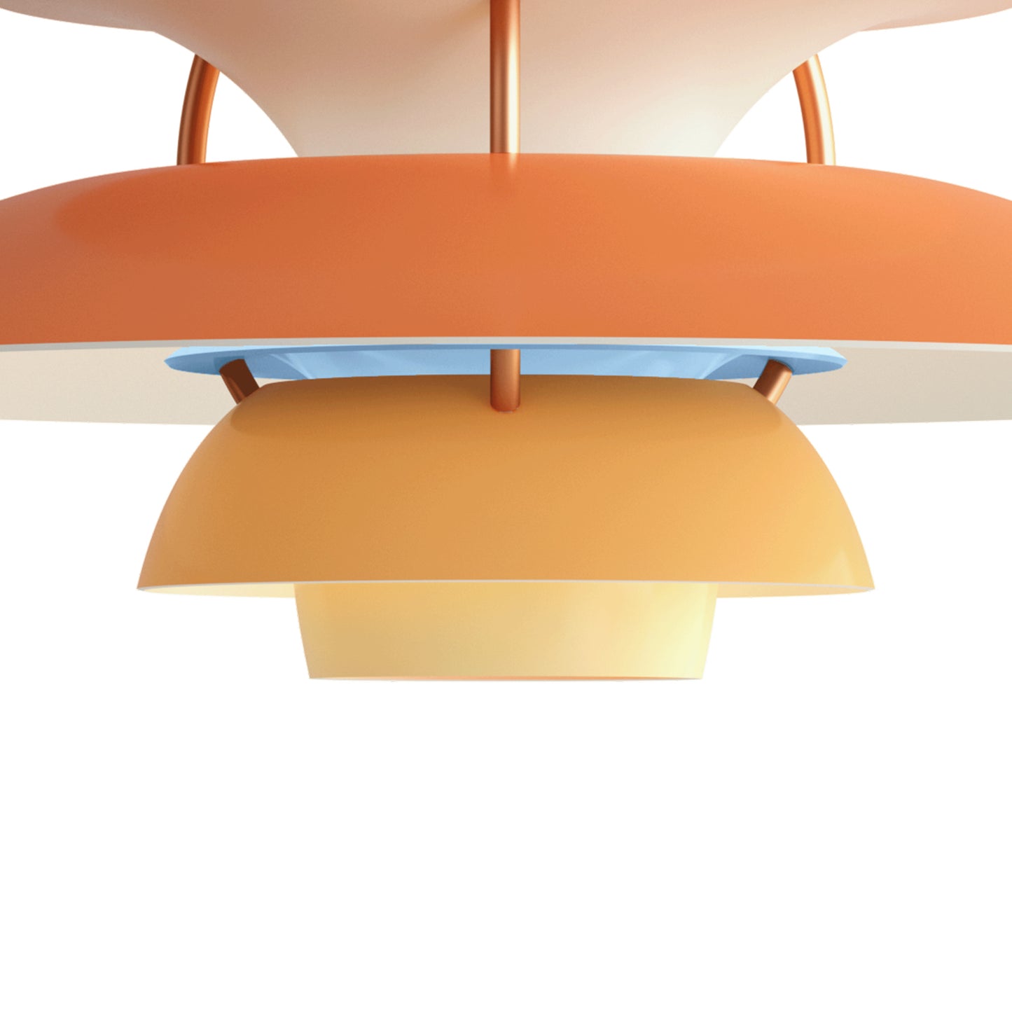 Louis Poulsen - PH 5 Minihänge - Shades of Orange