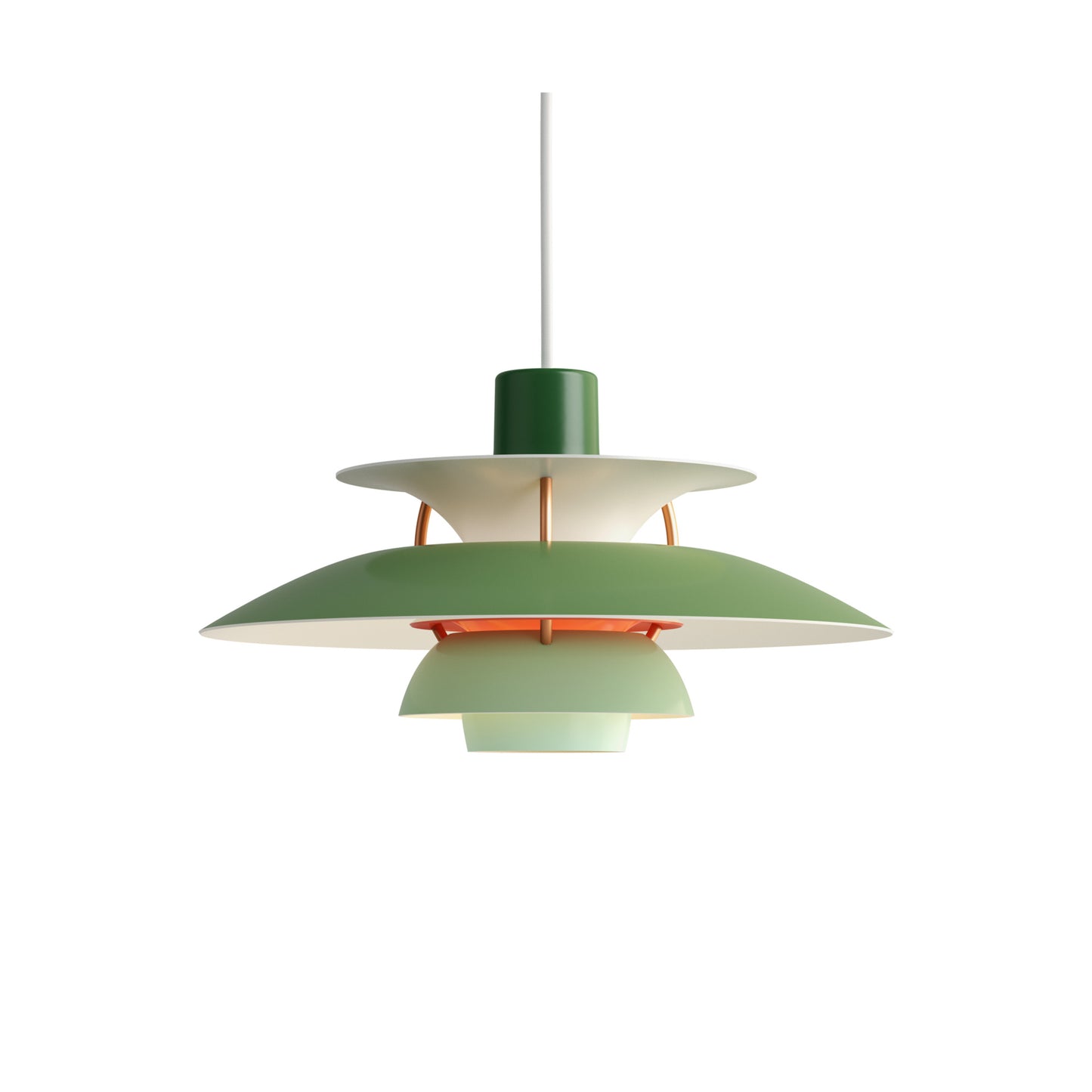 Louis Poulsen - PH 5 Mini Pendel - Shades of Green