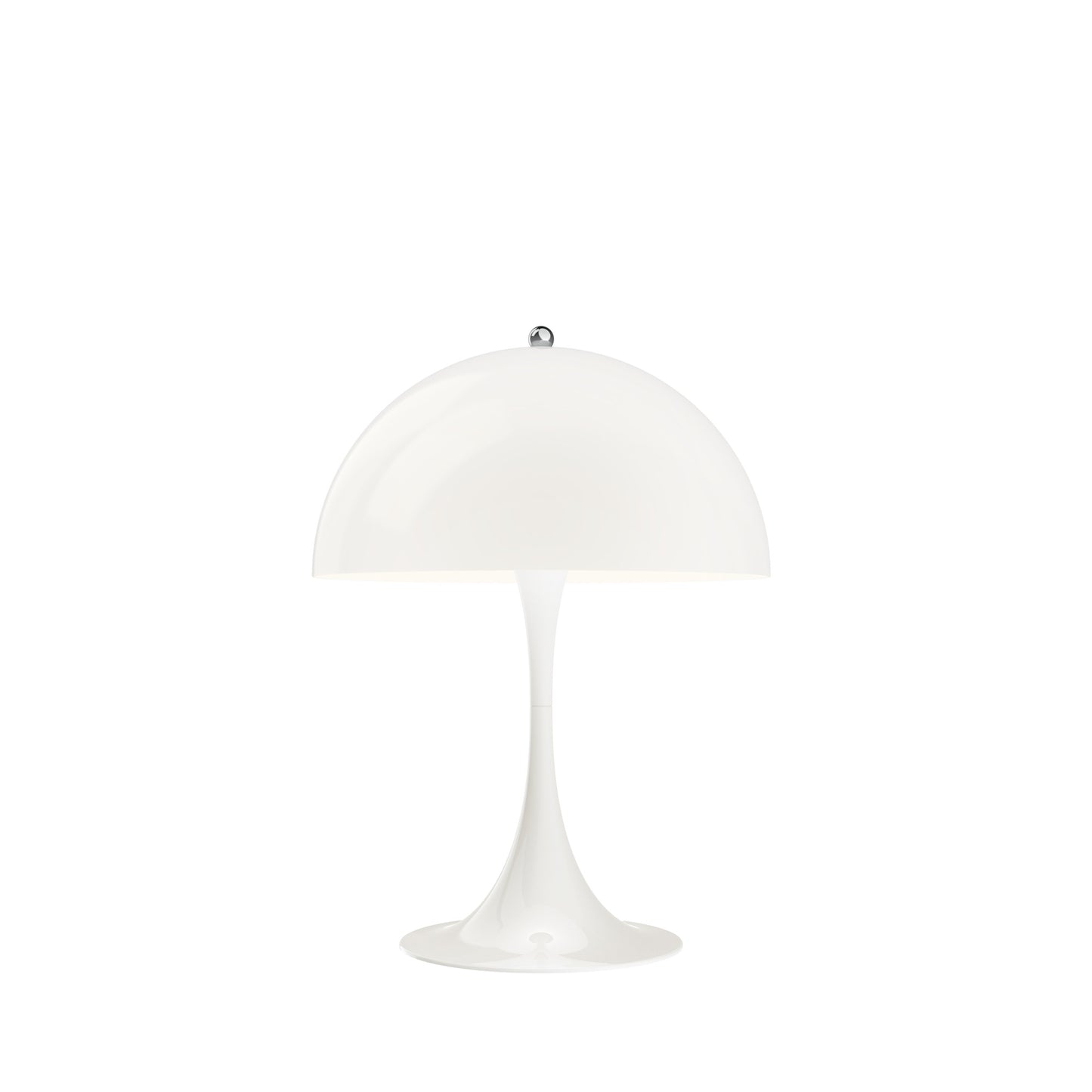 Louis Poulsen - Panthella 400 Bordlampe - Hvid Opalt Akryl