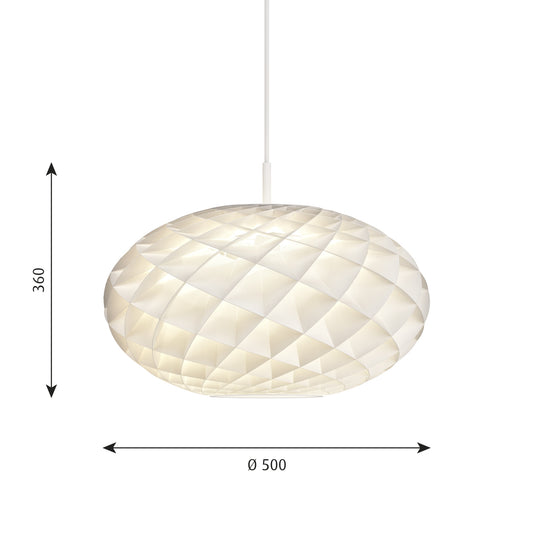 Louis Poulsen - Patera Oval pendel - Ø50