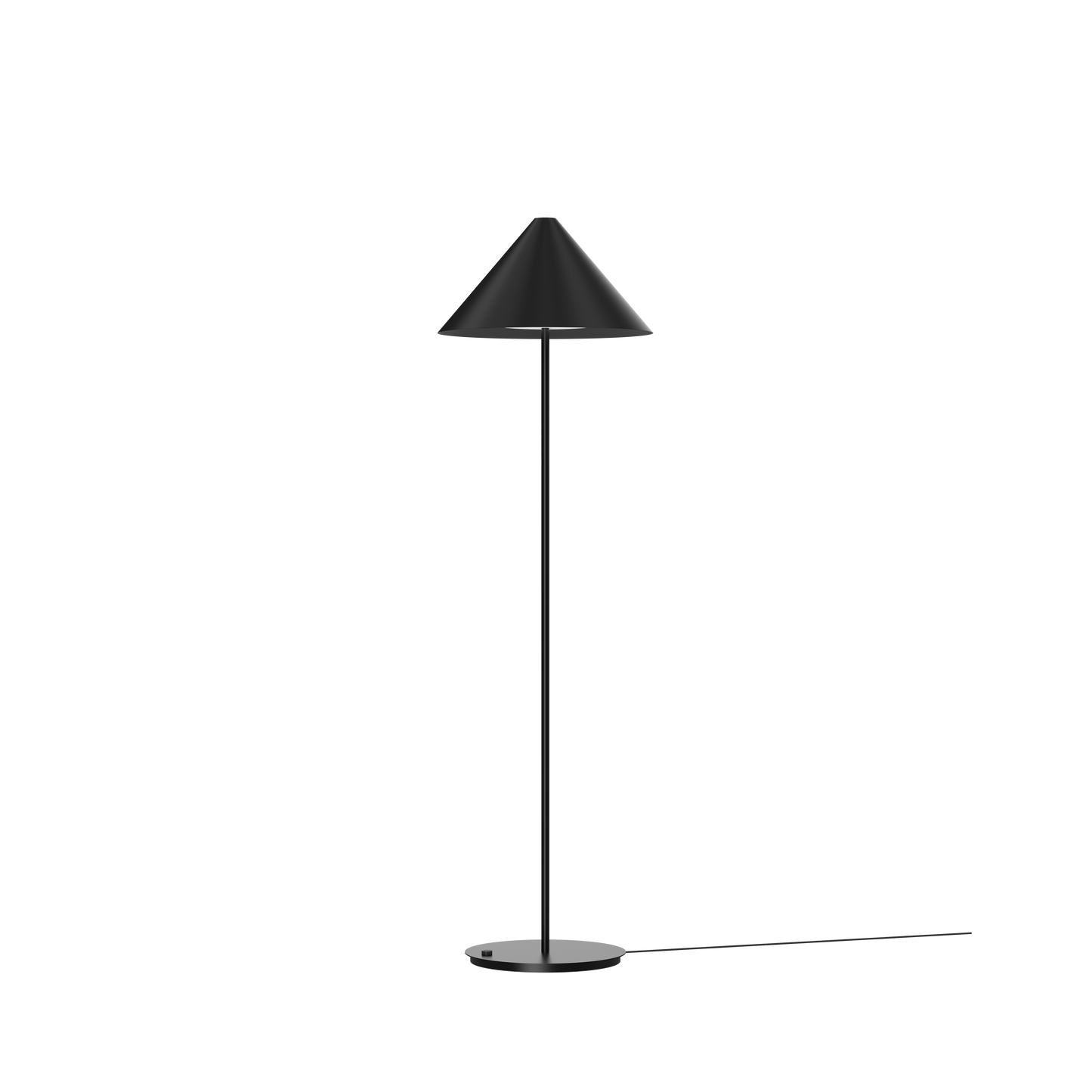 Louis Poulsen - Keglen golvlampa - Svart