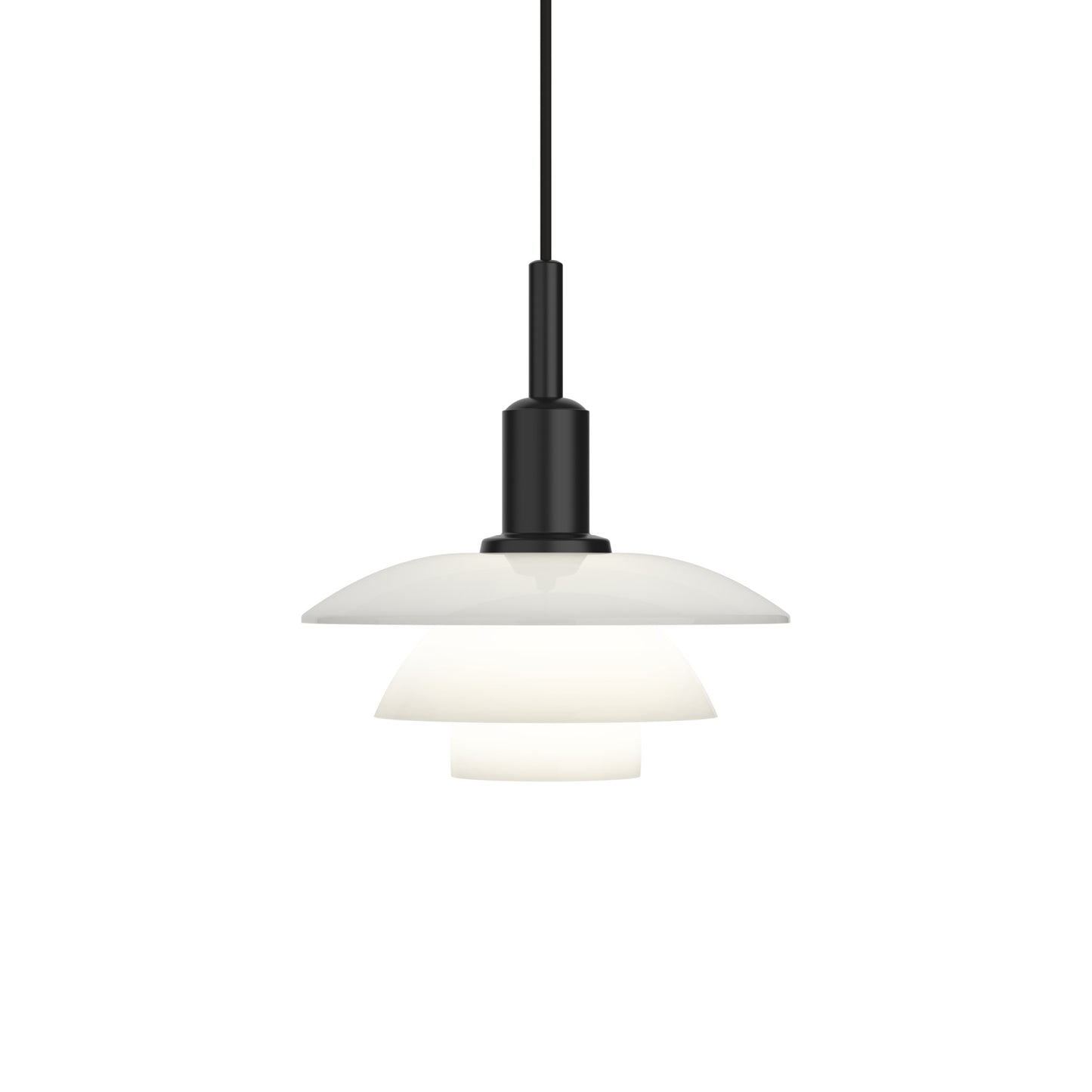 Louis Poulsen - PH 3/3 Hänge - Vit Opalglas