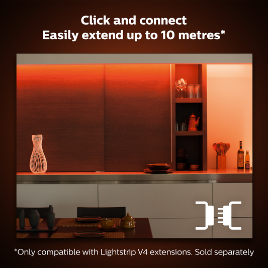 Philips Hue Hue Lightstrip V4 Forlængersæt 1m