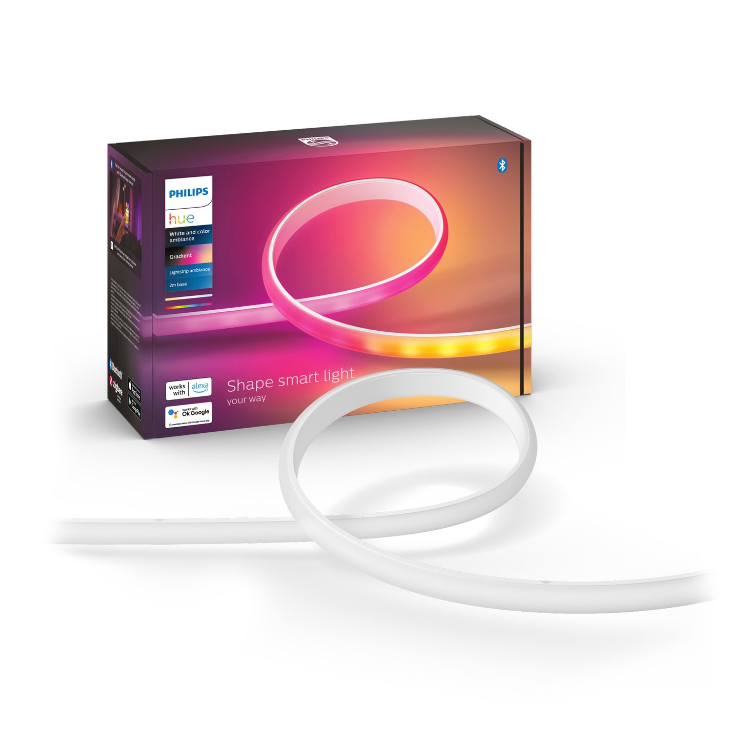 Hue gradient lightstrip bas EU UK